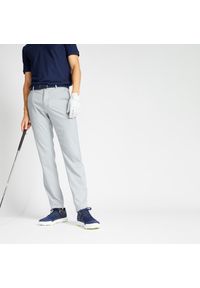 INESIS - Spodnie do golfa męskie Inesis WW500. Kolor: szary. Materiał: materiał, poliester. Sport: golf #1