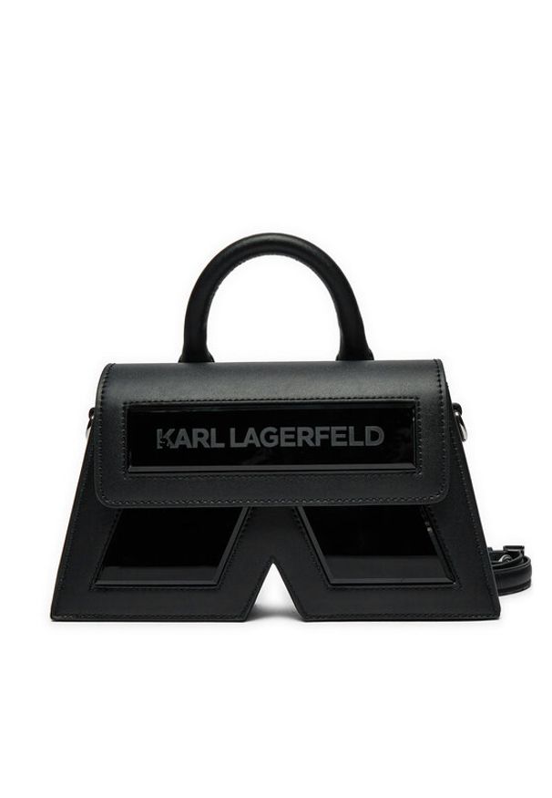 Karl Lagerfeld - KARL LAGERFELD Torebka 245W3107 Czarny. Kolor: czarny. Materiał: skórzane