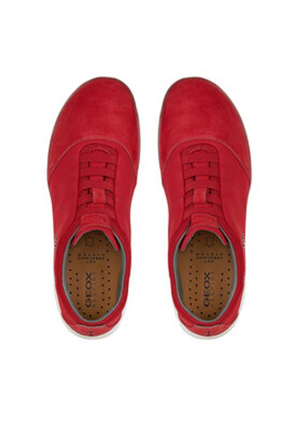 Geox Sneakersy U Nebula U52D7B 01122 C7015 Czerwony. Kolor: czerwony. Materiał: materiał