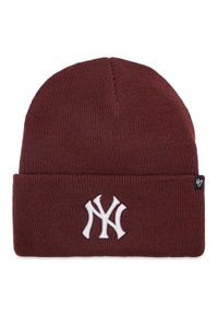 47 Brand Czapka New York Yankees B-HYMKR17ACE-KM Bordowy. Kolor: czerwony. Materiał: materiał, akryl #1