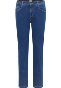 Mustang - Męskie Spodnie Jeansowe MUSTANG Denver Straight Denim Blue 1014878 5000 700