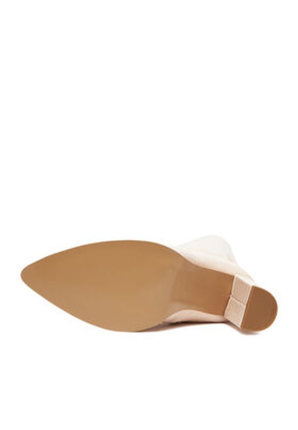 DeeZee Kozaki ZALGT610-1 Écru. Materiał: materiał, syntetyk