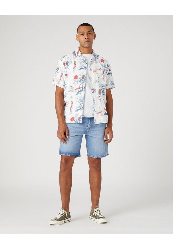 Wrangler - WRANGLER FRONTIER SHORT MĘSKIE SZORTY KRÓTKIE SPODENKI W16W73Z33 112331084. Długość: krótkie