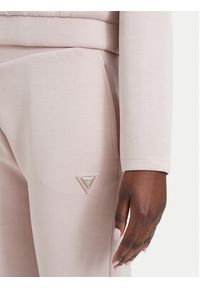 Guess Bluza V4YQ05 KCAY2 Różowy jasny Regular Fit. Kolor: różowy. Materiał: syntetyk #2