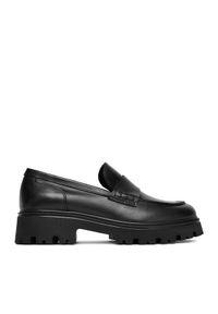 Badura Loafersy C-AYA-25050PBA Czarny. Kolor: czarny. Materiał: skóra