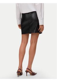 Vero Moda Spódnica z imitacji skóry Gawn 10333689 Czarny Regular Fit. Kolor: czarny. Materiał: skóra #4