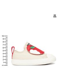 Converse Trampki Chuck Taylor All Star One Strap A13186C Beżowy. Kolor: beżowy. Materiał: materiał