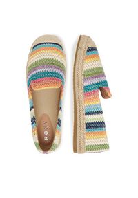 Roxy Espadryle WSS21590-01 Niebieski. Kolor: niebieski. Materiał: materiał