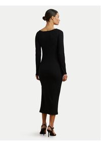 Lauren Ralph Lauren - LAUREN RALPH LAUREN Sukienka dzianinowa 200978539001 Czarny Slim Fit. Kolor: czarny. Materiał: syntetyk #3