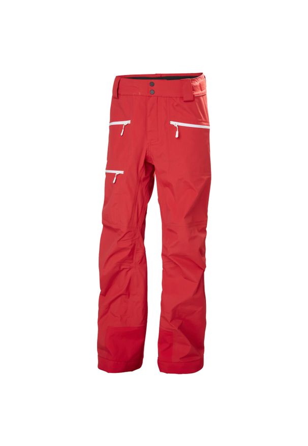 Spodnie narciarskie Helly Hansen Acer 3L Shell. Kolor: czerwony. Sezon: zima. Sport: narciarstwo