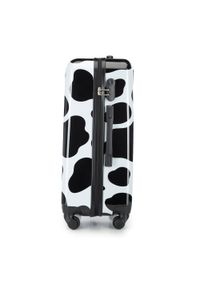 Wittchen - Komplet walizek z ABS-u w zwierzęcy wzór czarno-biały. Kolor: biały, wielokolorowy, czarny. Materiał: guma. Wzór: motyw zwierzęcy #6