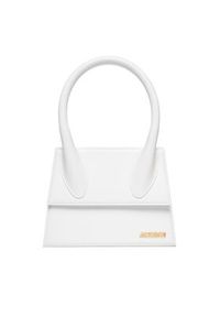 JACQUEMUS Torebka Le Grand Chiquioto 213BA003 Biały. Kolor: biały. Materiał: skórzane #5