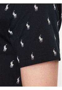 Polo Ralph Lauren Koszulka piżamowa 714899612005 Czarny Regular Fit. Kolor: czarny. Materiał: bawełna #4