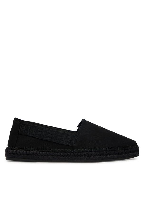 Calvin Klein Espadryle Espadrille Webbing Cv HM0HM02075 Czarny. Kolor: czarny. Materiał: materiał