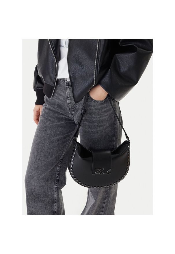 Karl Lagerfeld - Torebka KARL LAGERFELD. Kolor: czarny