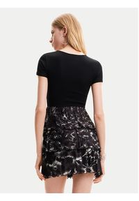 Desigual Sukienka codzienna San Francisco 24SWVK23 Czarny Regular Fit. Okazja: na co dzień. Kolor: czarny. Materiał: wiskoza, syntetyk. Typ sukienki: proste. Styl: casual #3