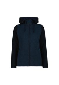Bluza damska turystyczna CMP 35H5896. Kolor: niebieski. Styl: sportowy. Sport: turystyka piesza #1
