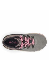 columbia - Buty Trekkingowe Columbia Childrens Newton Ridge Amped Dziecięce. Kolor: szary