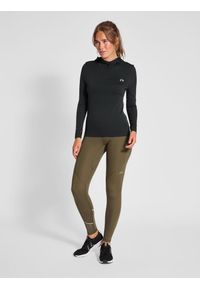 NewLine - Legginsy damskie Newline Nwlchicago. Kolor: brązowy, zielony, wielokolorowy