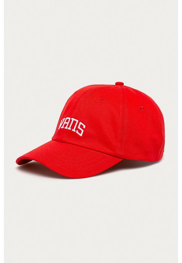 Vans - Czapka. Kolor: czerwony