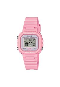 Casio Zegarek Sport LA-20WH-4A1EF Różowy. Kolor: różowy. Styl: sportowy