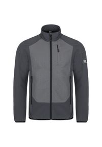 ZFOAM - Kurtka męska LOAP Urval ciemnoszara, S. Kolor: szary. Sport: turystyka piesza #1