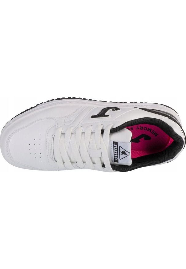 Joma - Damskie Niskie Buty Sportowe C.Platea. Kolor: biały. Styl: sportowy
