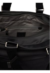 Calvin Klein Torba Sleek Pocket Tote LV04D3340G Czarny. Kolor: czarny. Materiał: materiał #5