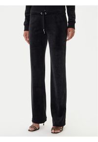 Juicy Couture Spodnie dresowe Christine JCWBJ225311 Czarny Flared Leg. Kolor: czarny. Materiał: syntetyk #1