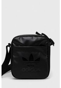 adidas Originals saszetka kolor czarny. Kolor: czarny. Materiał: materiał #1