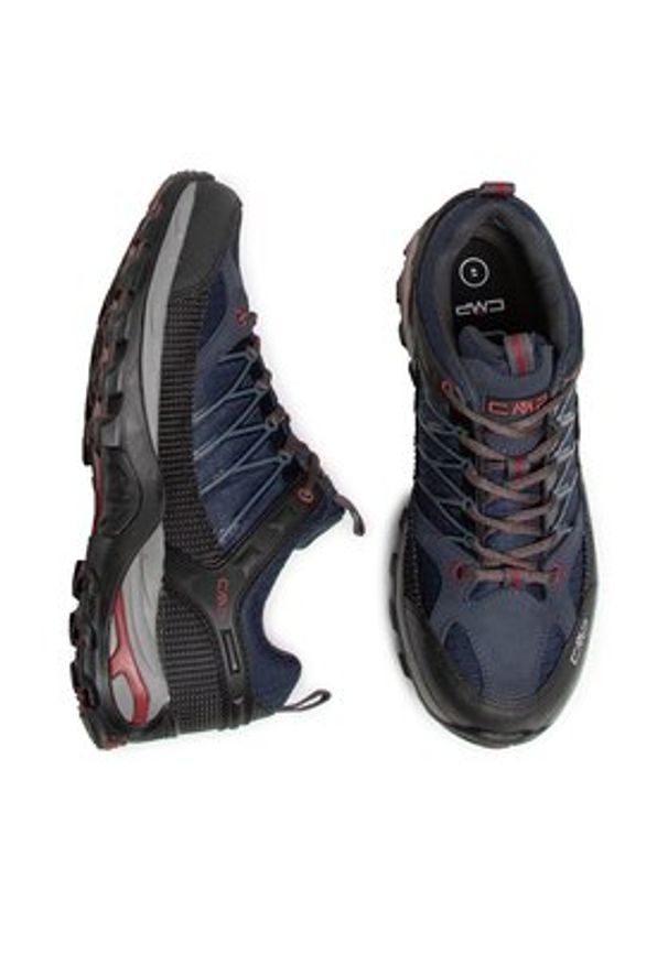 CMP Trekkingi Rigel Low Trekking Shoes Wp 3Q54457 Granatowy. Kolor: niebieski. Materiał: materiał. Sport: turystyka piesza