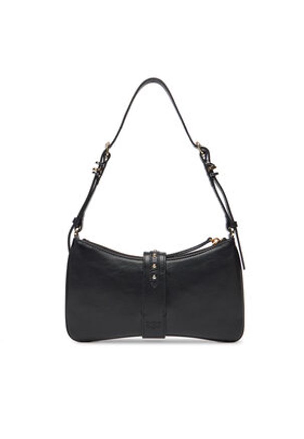 Pinko - PINKO Torebka Arthemis Shoulder Mini AI 24-25 PLTT 103512 A29V Czarny. Kolor: czarny. Materiał: skórzane