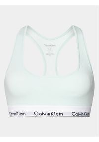 Calvin Klein Underwear Biustonosz top 0000F3785E Niebieski. Kolor: niebieski. Materiał: bawełna