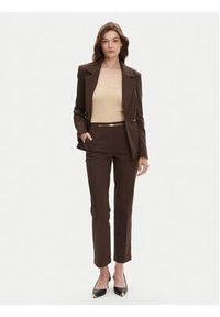 Marciano Guess Spodnie materiałowe 5GGB17 7311A Brązowy Regular Fit. Kolor: brązowy. Materiał: syntetyk #3