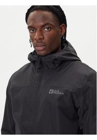 Jack Wolfskin Kurtka outdoor Taubenberg 3in1 1115311 Czarny Regular Fit. Kolor: czarny. Materiał: syntetyk. Sport: outdoor #6