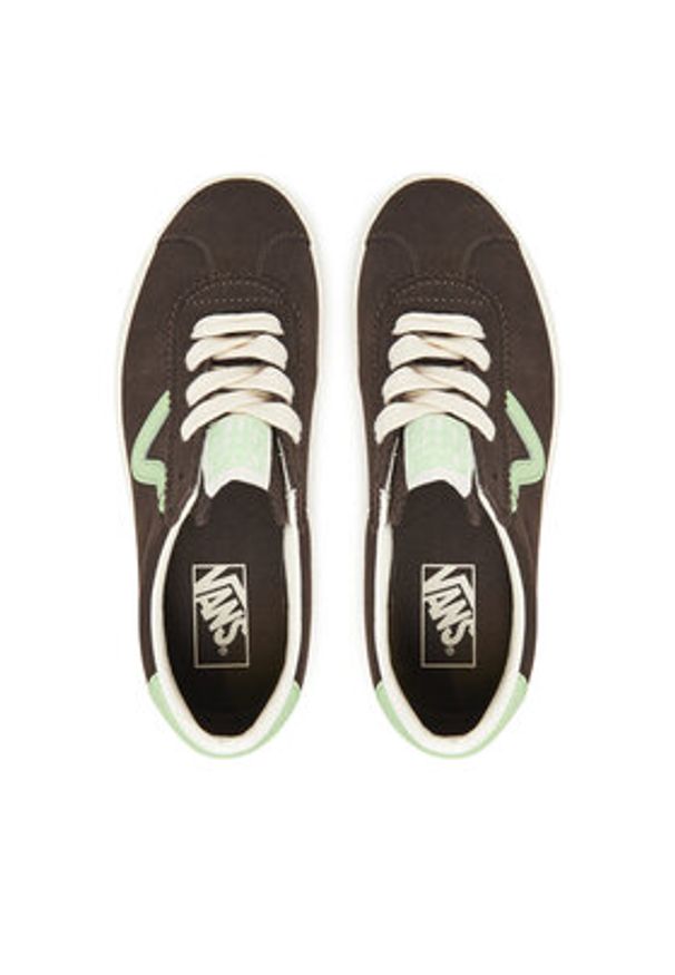 Vans Tenisówki Pop Pistachio Green VN000D1PE2Y1 Czarny. Kolor: czarny. Materiał: materiał