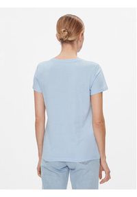 Armani Exchange T-Shirt 3DYT13 YJ8QZ 15DD Błękitny Regular Fit. Kolor: niebieski. Materiał: bawełna #3