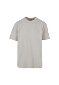 BUILD YOUR BRAND - Ponadwymiarowa Koszulka Dla Dorosłych Unisex Heavyweight. Kolor: szary