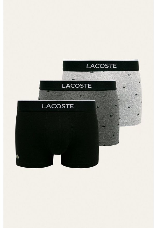 Lacoste bokserki (3-pack) 5H3411 kolor czarny. Kolor: czarny