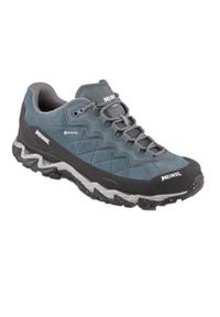 Buty trekkingowe męskie MEINDL Arone GTX z membraną Gore-tex. Kolor: niebieski. Technologia: Gore-Tex
