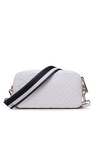 TOMMY HILFIGER - Tommy Hilfiger Torebka Iconic Tommy Camera Bag Mono AW0AW14757 Biały. Kolor: biały. Materiał: skórzane #2