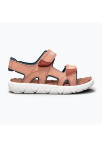 Sandały dziecięce Timberland Perkins Row 2 Strap. Kolor: pomarańczowy