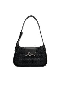 Karl Lagerfeld - KARL LAGERFELD Torebka A3W30049 Czarny. Kolor: czarny. Materiał: skórzane