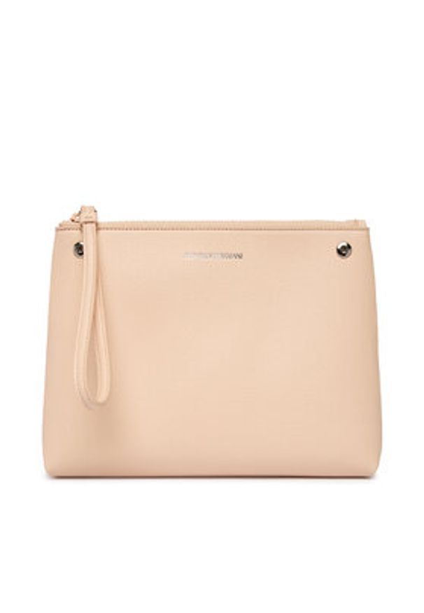 Emporio Armani Torebka EW000360 AF12036 M1332 Beżowy. Kolor: beżowy. Materiał: skórzane