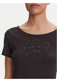 EA7 Emporio Armani T-Shirt 7W000184 AF10373 UC001 Czarny Regular Fit. Kolor: czarny. Materiał: bawełna #3