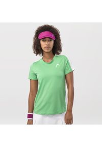Head - T-Shirt damski TIE-BREAK. Kolor: zielony. Sport: tenis