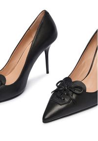 Love Moschino - LOVE MOSCHINO Szpilki JA10449G0NIA0000 Czarny. Kolor: czarny. Materiał: skóra. Obcas: na szpilce #3