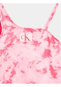 Calvin Klein Swimwear Strój kąpielowy KY0KY00043 Różowy. Kolor: różowy. Materiał: syntetyk #3