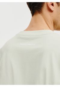 Pako Lorente - PAKO LORENTE – Oliwkowy t-shirt oversize. Okazja: na co dzień. Kolor: oliwkowy, zielony. Materiał: bawełna. Styl: casual #9