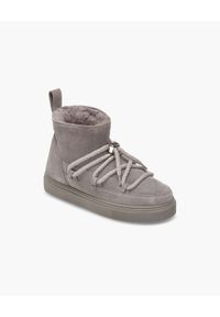Inuikii - INUIKII CLASSIC LOW Śniegowce damskie. Okazja: na co dzień, do pracy, na spacer. Kolor: szary. Styl: casual #2